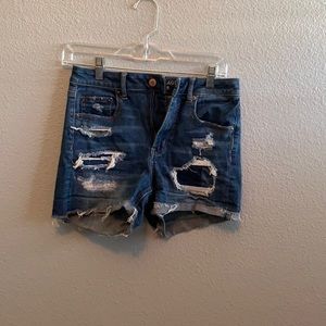 American eagle jean shorts